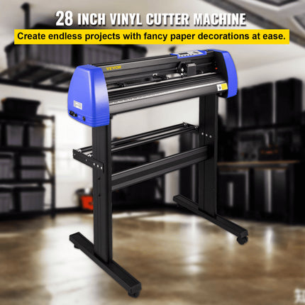 VEVOR Snijplotter Vinylsnijder Vinyl Cutter 720mm filmsnijder VEVOR vinyl snijplotter met SignMaster