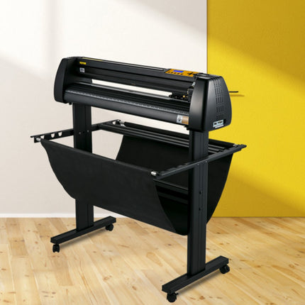VEVOR vinylsnijder, 34-inch pakket vinylsnijmachine, handmatige vinylprinter, LCD-scherm, plottersnijder, bordsnijden met Signmaster-software voor ontwerpen en snijden, met accessoires,
