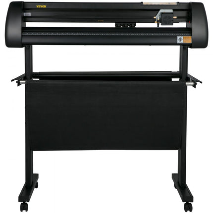 VEVOR vinylsnijder, 34-inch pakket vinylsnijmachine, handmatige vinylprinter, LCD-scherm, plottersnijder, bordsnijden met Signmaster-software voor ontwerpen en snijden, met accessoires,