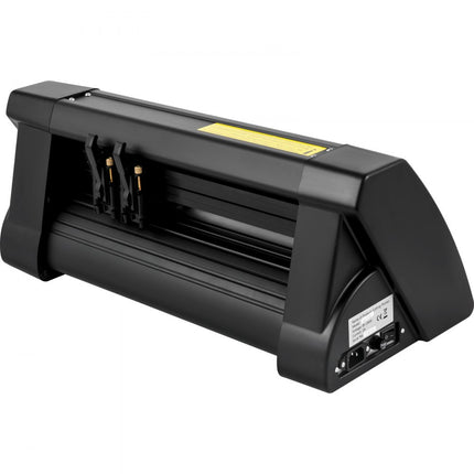 VEVOR Vinyl Snijplotter 375mm Snijplotter Vinylsnijder Led Desktop Vinyl Cutter Semi-automatisch Ingebouwd Optisch Oog Lasergeleiding Compatibel