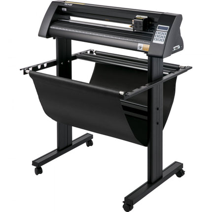 VEVOR Vinylsnijder Vinyl Cutter Vinyl Snijplotter Snijplotter Machine 870mm Led Gidslicht Signcut Software