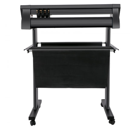 VEVOR Vinyl Snijplotter 720mm Snijplotter Vinylsnijder LEDscherm Vinyl Cutter  Semi-automatisch Ingebouwd Optisch Oog Lasergeleiding Compatibel