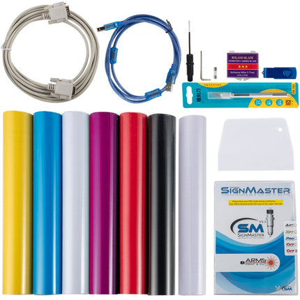 VEVOR Slogan Snijplotter 58,42 x 24,13 x 15,24 cm Vinylsnijder Van Vinyl 375 mm Vinyl Printer Snijmachine Ideaal Voor Het Snijden Van Sticker-En