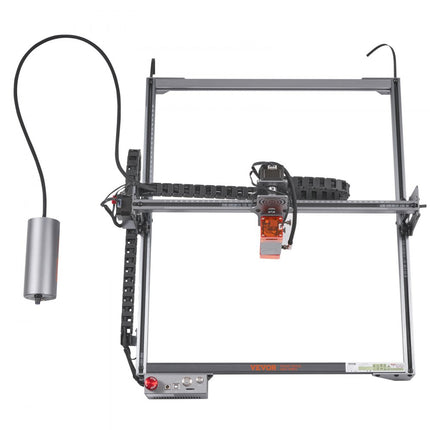 VEVOR lasergraveermachine 10W graveerapparaat 40x40cm Werkgebied Lasergraveur 455 ± 5 nm Blauwlichtlaser 10.000 mm / min USB-poort Compatibel LightBurn & LaserGRBL voor hout, kunststof, acryl, leer enz.