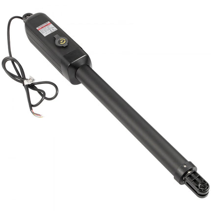 VEVOR dubbele draaipoortopener, automatische poortopener, tot 300 kg en 2,74 m lang, 50 W AC-aangedreven automatische poort met complete push/pull-to-open afstandsbedieningsset, dubbele poortopener 16 mm/s