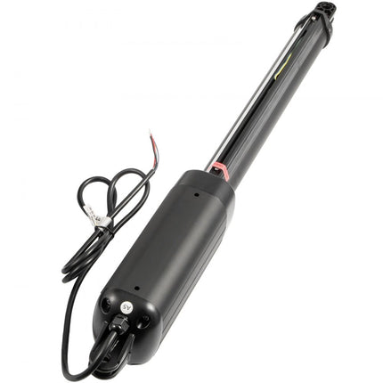 VEVOR dubbele draaipoortopener, automatische poortopener, complete set op afstand, dubbele poortopener, zware lasten tot 800 lbs, 457 mm lange poort, 80 W AC-aangedreven poortopener