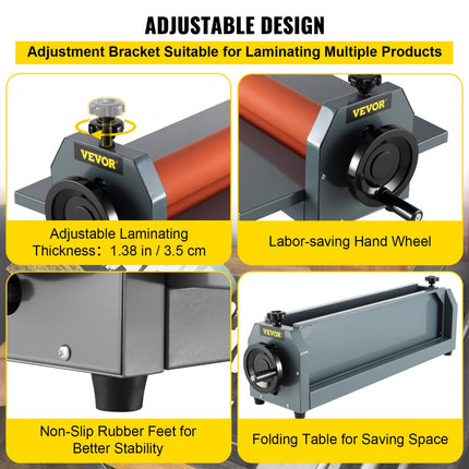 Koude lamineermachine van 750 mm Koude lamineermachine op rol Laminator Koude lamineermachine