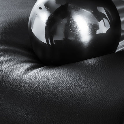 VEVOR bureaustoel PU leer zwart directiestoel met in hoogte verstelbaar 0-100 mm, bureaudraaistoel, draagvermogen 136,07 kg, directiestoel bureaustoel draaistoel bureaustoel bureaustoel