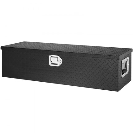 VEVOR 990 x 330 x 254 mm gereedschapskist voor vrachtwagenbed, afsluitbaar 83 l vrachtwagenkist gereedschapskist opslag gereedschapskist, 39 kg draagvermogen gereedschapskist organizer voor camper, auto zwart