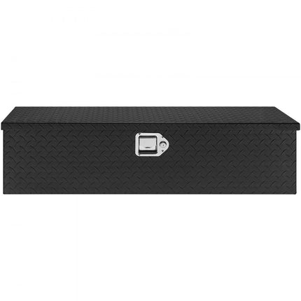 VEVOR 990 x 330 x 254 mm gereedschapskist voor vrachtwagenbed, afsluitbaar 83 l vrachtwagenkist gereedschapskist opslag gereedschapskist, 39 kg draagvermogen gereedschapskist organizer voor camper, auto zwart