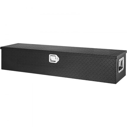 VEVOR 1219 x 381 x 381 mm gereedschapskist voor vrachtwagenbed, afsluitbare 177 l vrachtwagenkist gereedschapskist opslag gereedschapskist, 50 kg draagvermogen gereedschapskist organizer voor camper, auto enz.