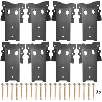 VEVOR Herten Blind Beugels Hertenstandaard Beugels 4x4 Staal 8STUKS voor Boomhut