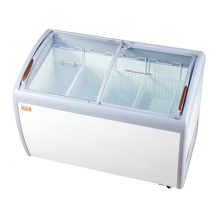 VEVOR 362L commerciële ijsvitrine Gelato Dip vriezer ijsvitrine