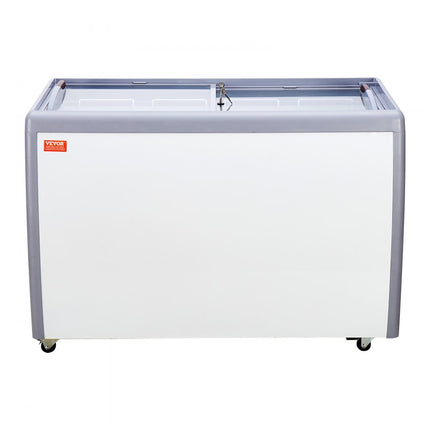 VEVOR 370L commerciële ijsvitrine Gelato Dip vriezer ijsvitrine