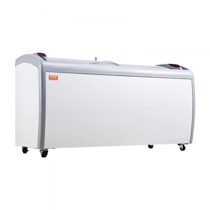 VEVOR 460L Commerciële ijsvitrine Gelato Dip-vriezer