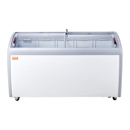 VEVOR 460L Commerciële ijsvitrine Gelato Dip-vriezer
