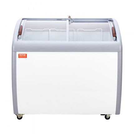 VEVOR 264L commerciële ijsvitrine Gelato Dip vriezer ijsvitrine