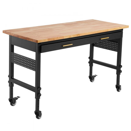 VEVOR werkbank werktafel werktafel werkplaatstafel max. 680kg 1524x608x1060mm