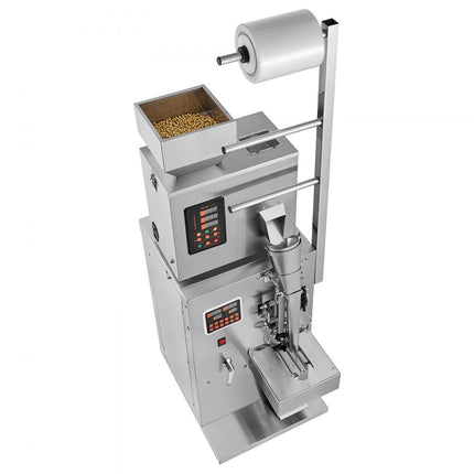 VEVOR Automatische deeltjesverpakkingsmachine 0,002-0,22lbs / 1-100g Multifunctionele zak Poederzak Verzwaarde vulverpakkingsmachine Poedervulmachine voor theezaden Granen Meelbonen