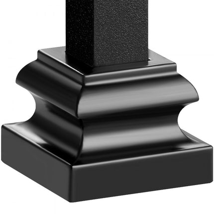 VEVOR 50 stuks aluminium baluster platte schoenen gesmede spindels voor trappen