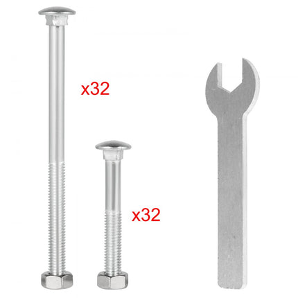 Vevor Hoekbeugels Hoekverbinding Verzinkt Staal 8 St. Angle Bracket Joist Timber