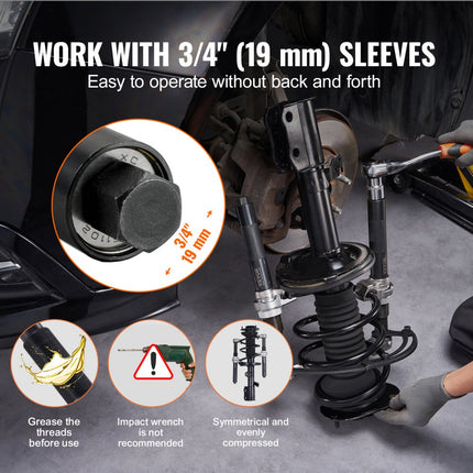 VEVOR veercompressorset 280 mm Max