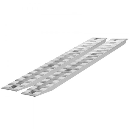 VEVOR auto-oprijplaat aluminium oprijplaten laadbrug 4535,9kg 2745x380mm 2 stuks.