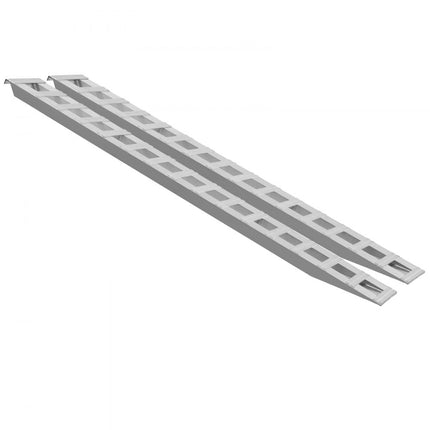 VEVOR auto-oprijplaat aluminium oprijplaten laadbrug 4535,9kg 2745x380mm 2 stuks.