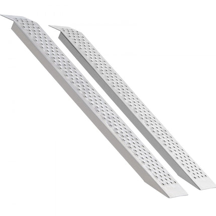 VEVOR auto-oprijplaat aluminium oprijplaten laadbrug 399kg 1200x215mm 2 stuks.