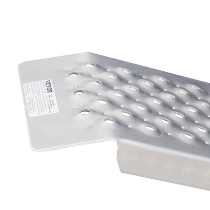 VEVOR auto-oprijplaat aluminium oprijplaten laadbrug 399kg 1200x215mm 2 stuks.