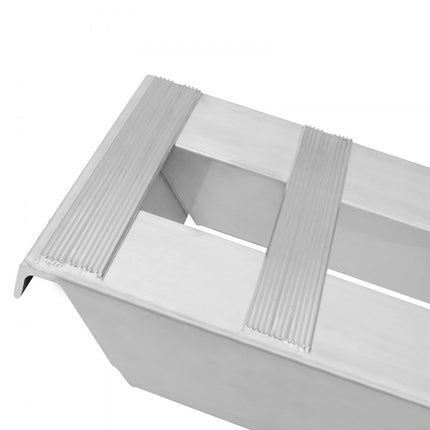 VEVOR auto-oprijplaat aluminium oprijplaten laadbrug 2721,6kg 183x38cm 2 stuks.