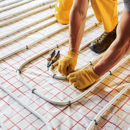 VEVOR aluminium composietbuis, aluminium meerlagencomposietbuis, 100 m, wit, PEX buis, aluminium meerlagencomposietbuis, MV buis, meerlagenbuis, ideaal voor vloerverwarming en radiatoraansluiting, aluminium composietbuis