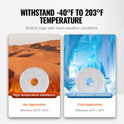 VEVOR aluminium composietbuis, aluminium meerlagencomposietbuis, 200 m, wit, PEX buis, aluminium meerlagencomposietbuis, MV buis, meerlagenbuis, ideaal voor vloerverwarming en radiatoraansluiting, aluminium composietbuis