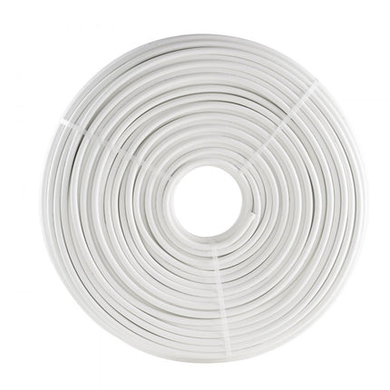 VEVOR aluminium composietbuis, aluminium meerlagencomposietbuis, 300 m, wit, PEX buis, aluminium meerlagencomposietbuis, MV buis, meerlagenbuis, ideaal voor vloerverwarming en radiatoraansluiting, aluminium composietbuis