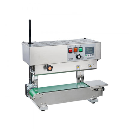 VEVOR 600W Continue sluitmachine Sluitmachine Sealer Verticaal