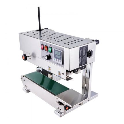 VEVOR 600W Continue sluitmachine Sluitmachine Sealer Verticaal