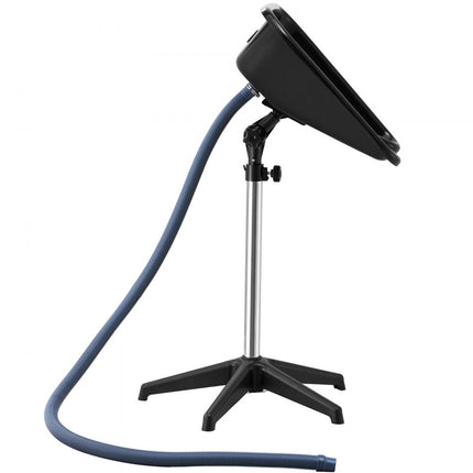 VEVOR kappersgootsteen met afvoerslang 89-126cm verstelbare haarwaskuip