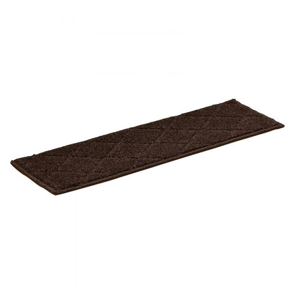 VEVOR trapmatten rechthoekige trapmatten 716 x 232 mm bruin 15 stuks traptapijt trapmatten duurzaam onderhoudsvriendelijk antislip traptapijt trapmat voor binnen gebruik structuur