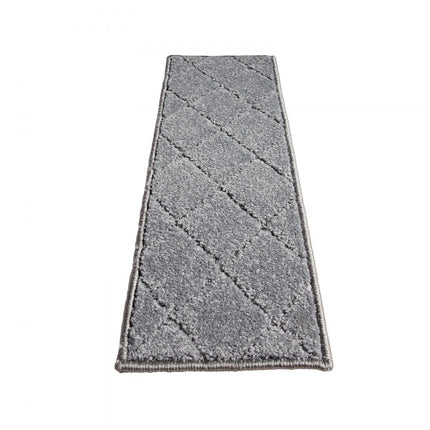 VEVOR trapmatten rechthoekige trapmatten 716 x 232 mm grijs 15 stuks traptapijt trapmatten duurzaam onderhoudsvriendelijk antislip traptapijt trapmat voor binnengebruik gestructureerd