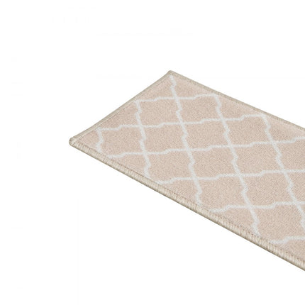 VEVOR traptreden antislip 28" x 9" machinewasbaar geluidsabsorberend voor oudere kinderen hondenveiligheid bruin 15 stuks