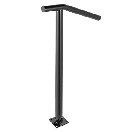 VEVOR Balustrade Trap Trapleuning 2-staps leuning Enkele kolom leuning Ronde metalen leuning voor aluminium trappen