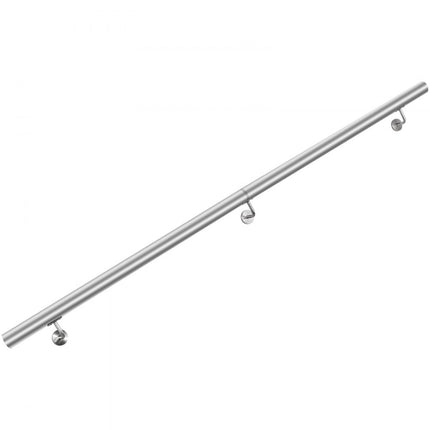 VEVOR Balustrade Trap Trapleuning trapleuning 1.8M roestvrijstalen leuningen voor trappen 90kg