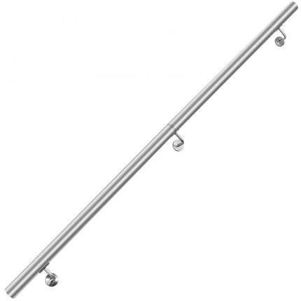 VEVOR Balustrade Trap Trapleuning trapleuning 1.8M roestvrijstalen leuningen voor trappen 90kg