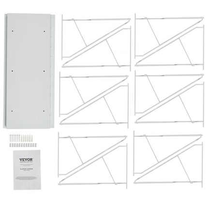 VEVOR Muurbevestiging Blueprints Blueprint Houder 12 Roterende Beugels