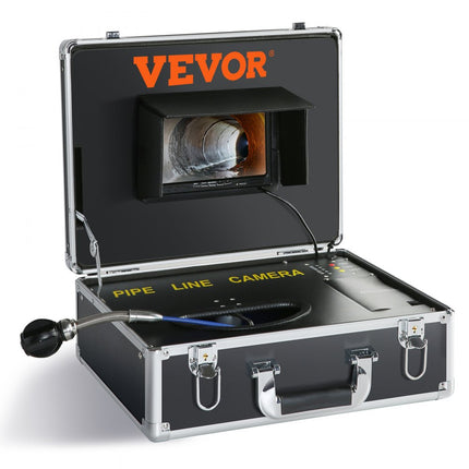 VEVOR 7 professionele Riool Camera 20m industriële Inspectie Camera 1000TVL Endoscoop Camera rioolcamera 16GB Sd kaart IP68 waterdicht 480P
