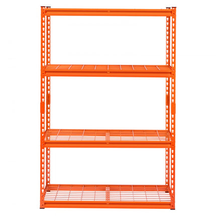 VEVOR opbergrekken, insteekrekken, zware rekken, kelderplank, 508x1016x1524mm oranje