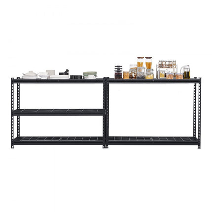 VEVOR opbergplanken, insteekplank, plank voor zwaar gebruik, kelderplank, 508x1219,2x1828,8mm