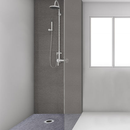 VEVOR Douche Stoeprand Kit Waterdicht Douchebak 38x60" met Centrale Afvoer ABS