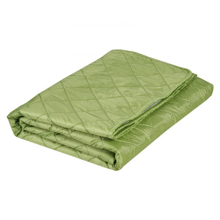 VEVOR campingdeken reisdeken 2,08x1,4m 330GSM voor buitenreizen groen/grijs