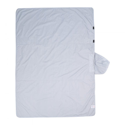 VEVOR campingdeken reisdeken 2x1,5m deken 220GSM voor buitenreizen lichtgrijs